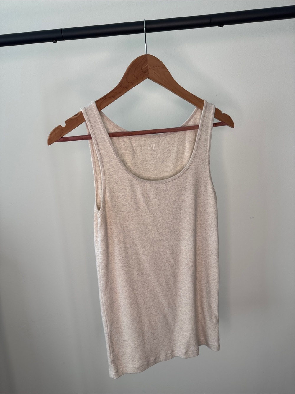 GAP Women's Scoop Tank Top — Soft Oatmeal